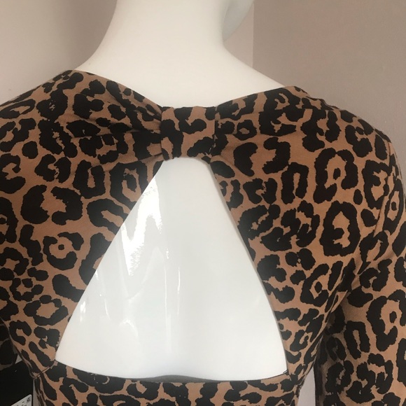 NWT Guess Animal Print Dress - Picture 6 of 8